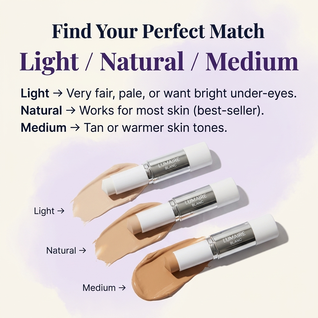 Lumaire™ Color-Changing Foundation Stick